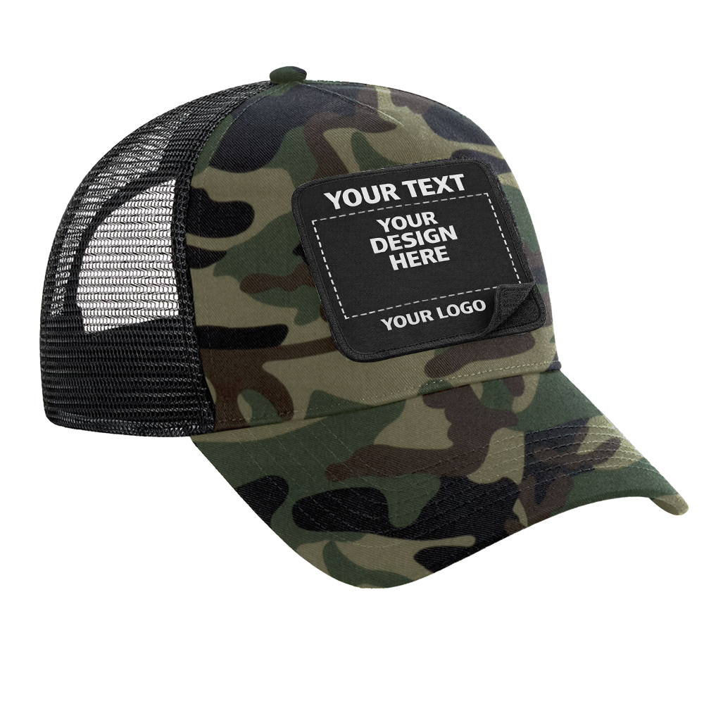 Casquette personnalisée avec patch – prénom, texte ou logo | casquette personnalisable
