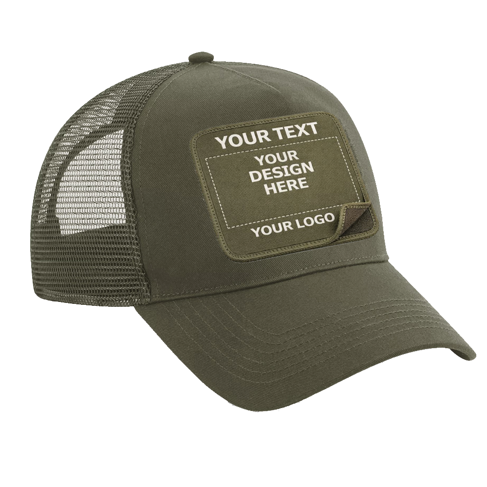 Casquette personnalisée avec patch – prénom, texte ou logo | casquette personnalisable