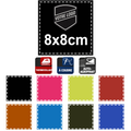 Patch imprimé personnalisé 8x8 cm – auto agrippant, thermocollant ou à coudre