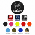 Patch rond personnalisé imprimé – Logo, texte ou image